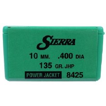 Sierra #8425 10mm 135gr JHP 100/bx