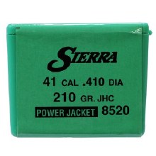 Sierra #8520 41cal 210gr JHC 100/bx