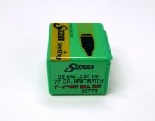 Sierra #9377T 22cal 77gr HPBT 50/bx