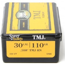 .30 Caliber 110gr TMJ RN Speer #1846 100/bx