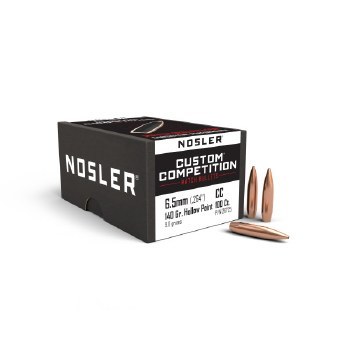 6.5mm 140gr HPBT Nosler #26725 100/bx