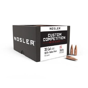 .30 Caliber 155gr HP Nosler #53169 250/bx