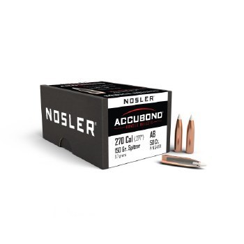 .270 Caliber 150gr AB Nosler #54801 50/bx