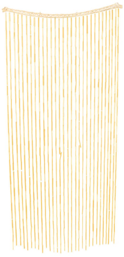 Bamboo Beaded Curtain Natural Sunshine Daydream