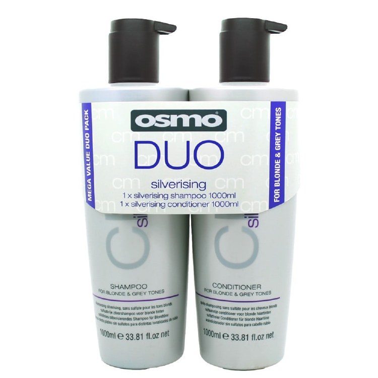 Osmo Duo Silverising Shampoo & Conditioner 1 Litre Pack Salon Select NI Ltd Osmo Duo Silverising Shampoo & Conditioner 1 Litre Pack Salon Select NI Ltd