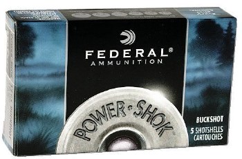 FEDERAL POWERSHOCK 12G 3IN 00 BUCK