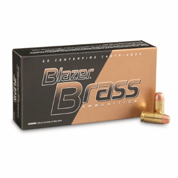 CCI BLAZER 40 S&W 165G FMJ