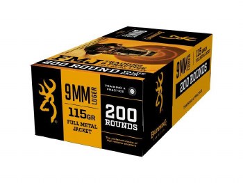 BROWNING 9MM 115G FMJ 200 CT
