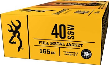 BROWNING 40 S&W 165G FMJ