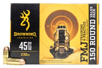 BROWNING 45 ACP 230G FMJ 150 CT