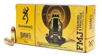 BROWNING 9MM 115G FMJ 100 CT