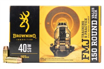BROWNING 40 S&W 165G FMJ 150 CT