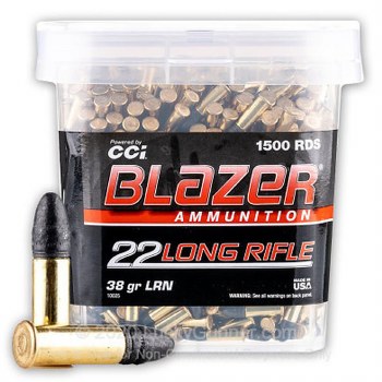CCI BLAZER TUB 38G LRN 1500RNDS