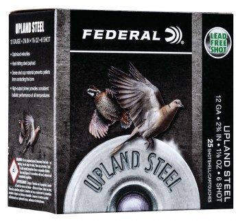 FEDERAL UPLAND 12G 2-3/4 1-1/8Z 6