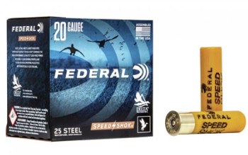 FEDERAL SPEED SHOK 20G 3 7/8Z 1550FPS 4