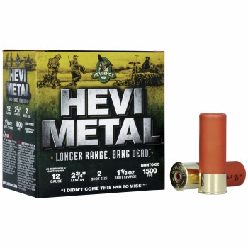 HEVI METAL 12G 2-3/4 1-1/8Z 1500FPS 2