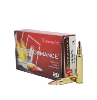 HORNADY SUPERFORMANCE 5.56 55G CX