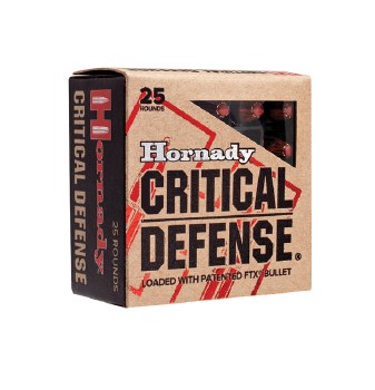 HORNADY CRITICAL DEFENSE 38 SPECIAL 110G FTX