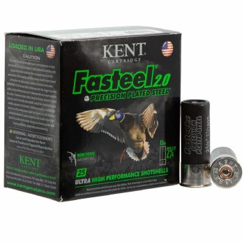 KENT FASTSTEEL 2.0 12G 2-3/4 1-1/16Z 1550FPS 4