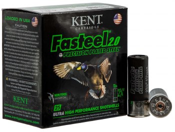 KENT FASTSTEEL 2.0 12G 2-3/4 1-1/16Z 1550 FPS 6