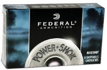 FEDERAL POWERSHOCK 12G 3IN 00 BUCK