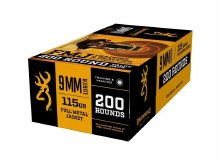 BROWNING 9MM 115G FMJ 200 CT