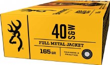 BROWNING 40 S&W 165G FMJ