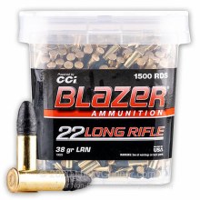 CCI BLAZER TUB 38G LRN 1500RNDS