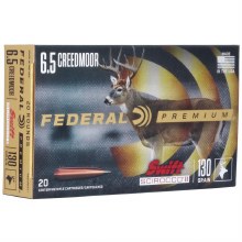 FEDERAL PREMIUM 6.5 CREEDMOR 130G SWIFT SCIROCCO II