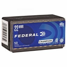FEDERAL CHAMPION 22 WMR 40G FMJ