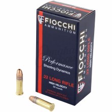 FIOCCHI 22LR 38G CPHP 1250 FPS 500CT