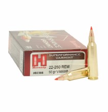 HORNADY SUPERFORMANCE 22-250 50G VMAX