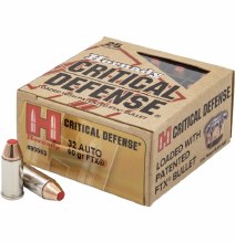 HORNADY CRITICAL DUTY 32 ACP 60G FTX