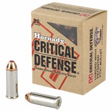 HORNADY CRITICAL DEFENSE 44 SPECIAL 165G FTX