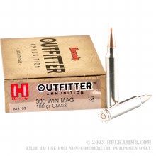 HORNADY OUTFITTER 300WIN 180G CX