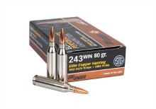 SIG SAUER ELITE COPPER HUNTING 243 WIN 80G