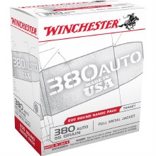 WINCHESTER 380ACP 95G FMJ 200 CT