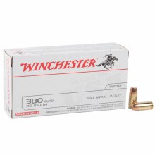 WINCHESTER 380 ACP 95G FMJ 50CT