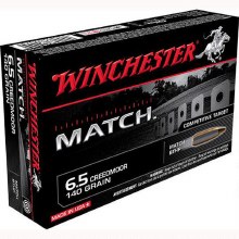 WINCHESTER MATCH 6.5 CREEDMOR 140G BTHP
