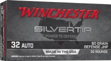 WINCHESTER SILVERTIP 32 ACP 60G JHP