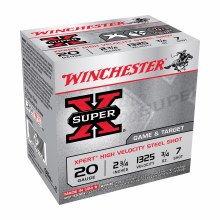 WINCHESTER SUPER X 20G 2-3/4 3/4Z 1325FPS 7