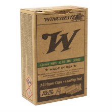 WINCHESTER CLIP PACK 5.56 62G M855 GREEN TIP 30 COUNT
