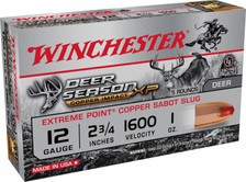 WINCHESTER DEER SEASON 12G 2-3/4 1600FPS 1Z COPPER SLUG