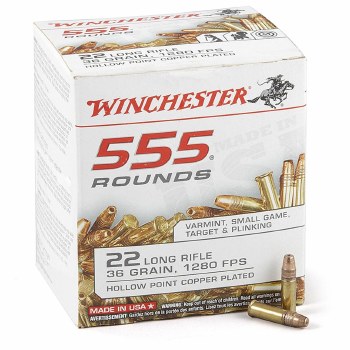 WINCHESTER 22LR 36G HP 555CT