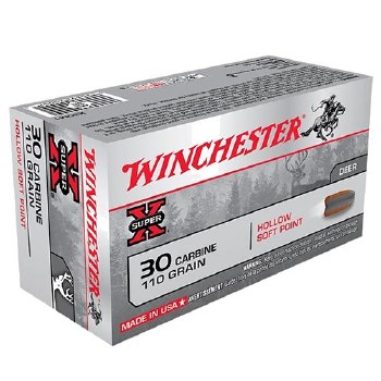 WINCHESTER SUPER X 30 CARBINE 110G HSP