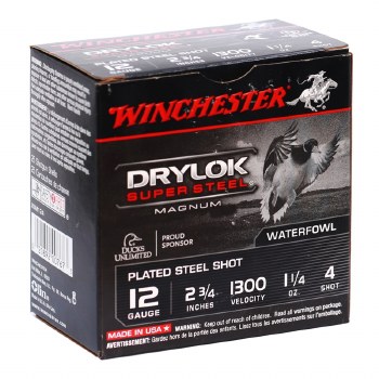 WINCHESTER DRYLOK 12G 2-3/4 1-1/4Z 1300FPS 4