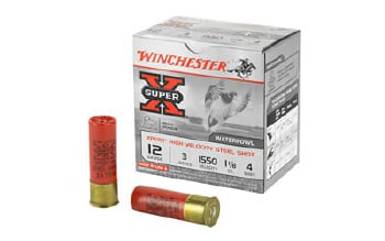 WINCHESTER SUPER X 12G3 118Z 1550FPS 4