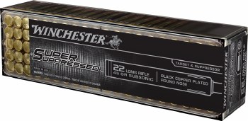 WINCHESTER 22LR SUPPRESSED 40G HP
