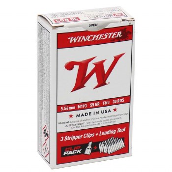 WINCHESTER CLIP PACK 5.56 55G 30 COUNT
