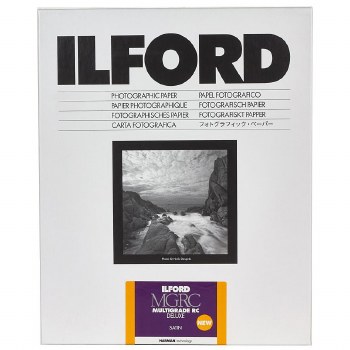 Ilford Multigrade RC Deluxe Satin 20.3 x 25.4cm (8 x 10") 100 Sheets